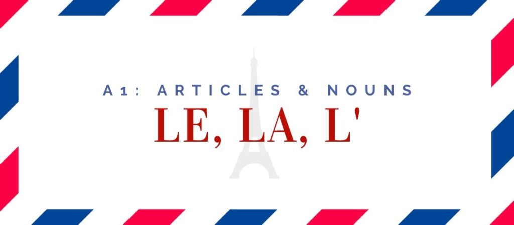 _how to say the in french