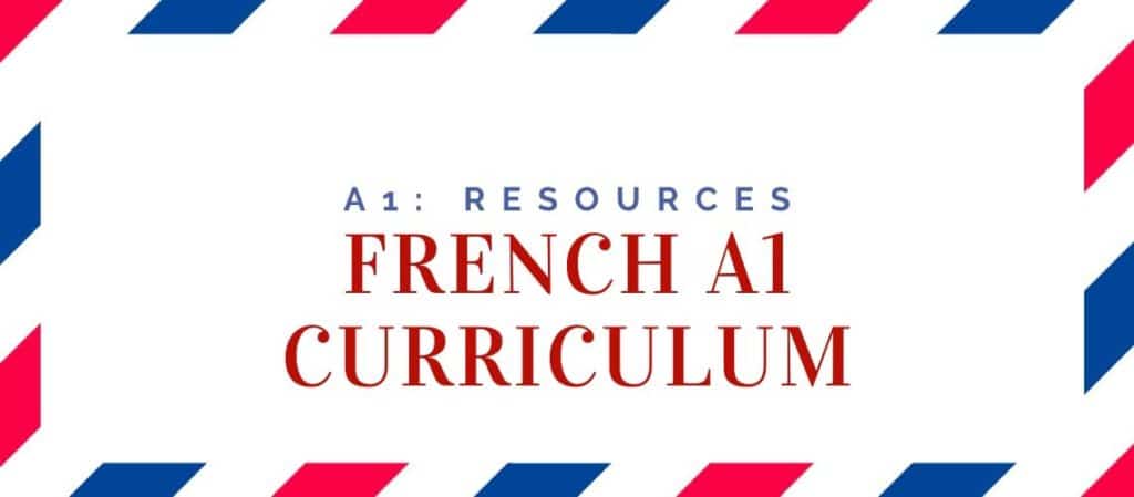 French_A1_Curriculum