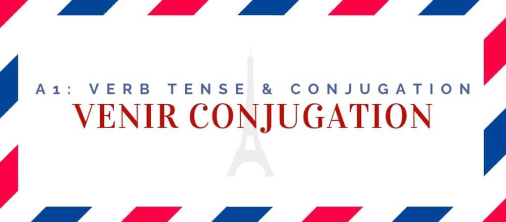 venir conjugation in the present tense