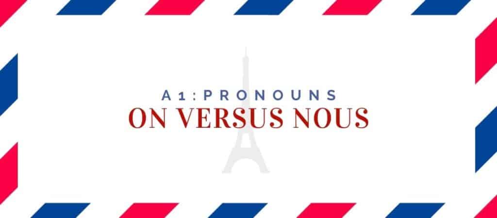 on versus nous