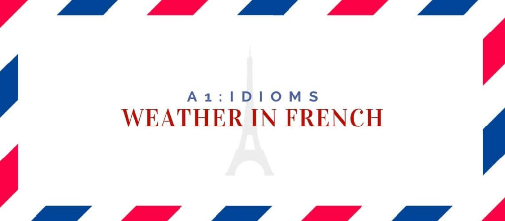 weather in french