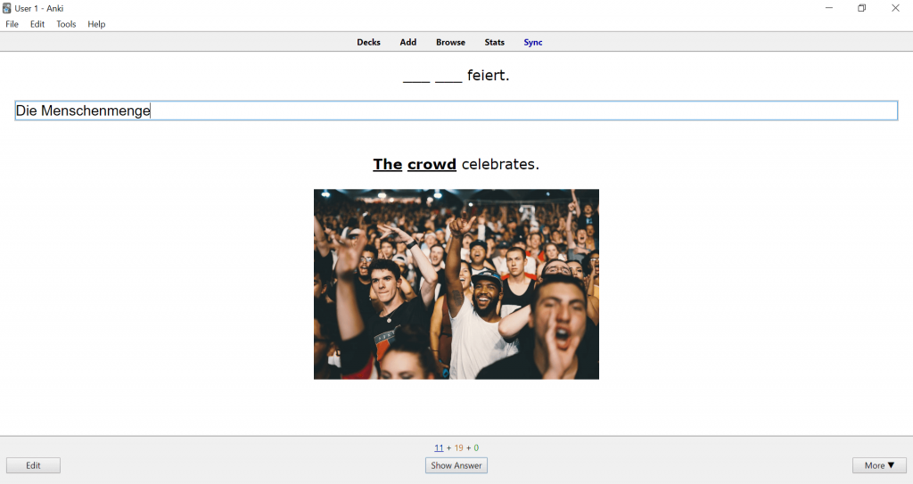 German Anki Type 2 Front