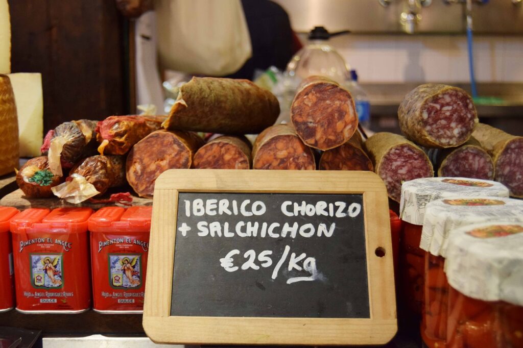 Chorizo Chorizo is the main ingredient in many Spanish foods