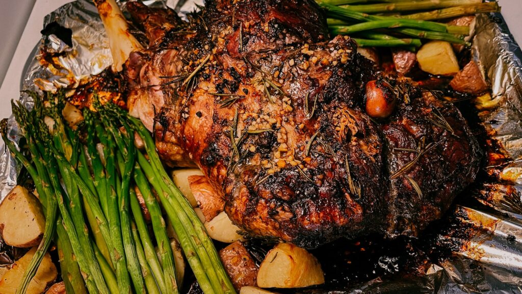 Lamb is the meat of choice for Easter dinners in France