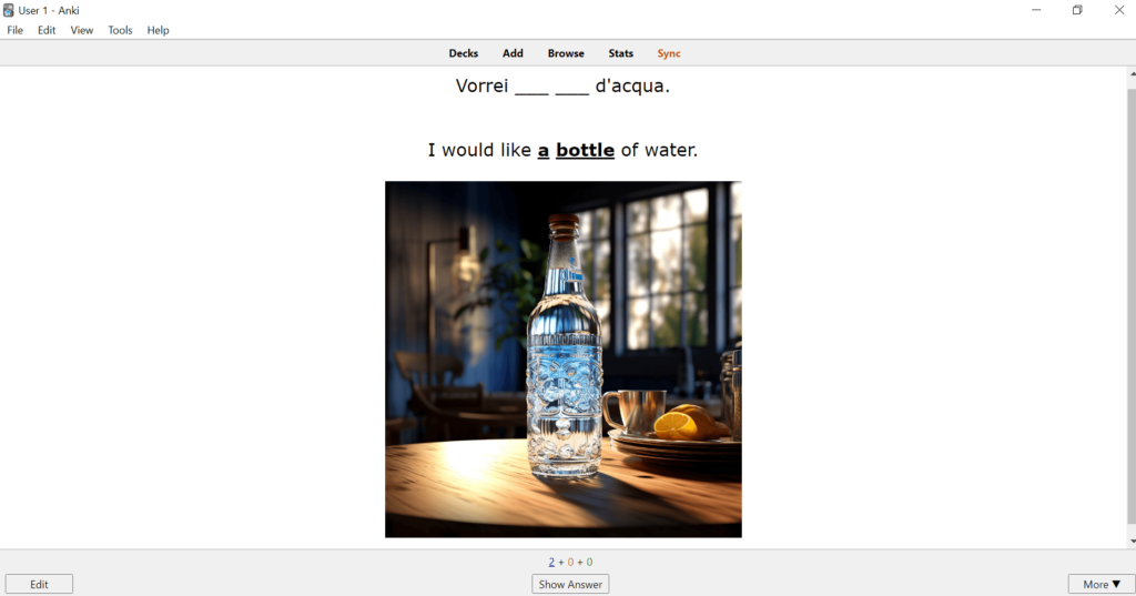 Italian Front Type 1