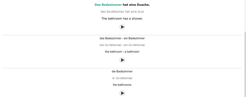 German Card Type 1 Back